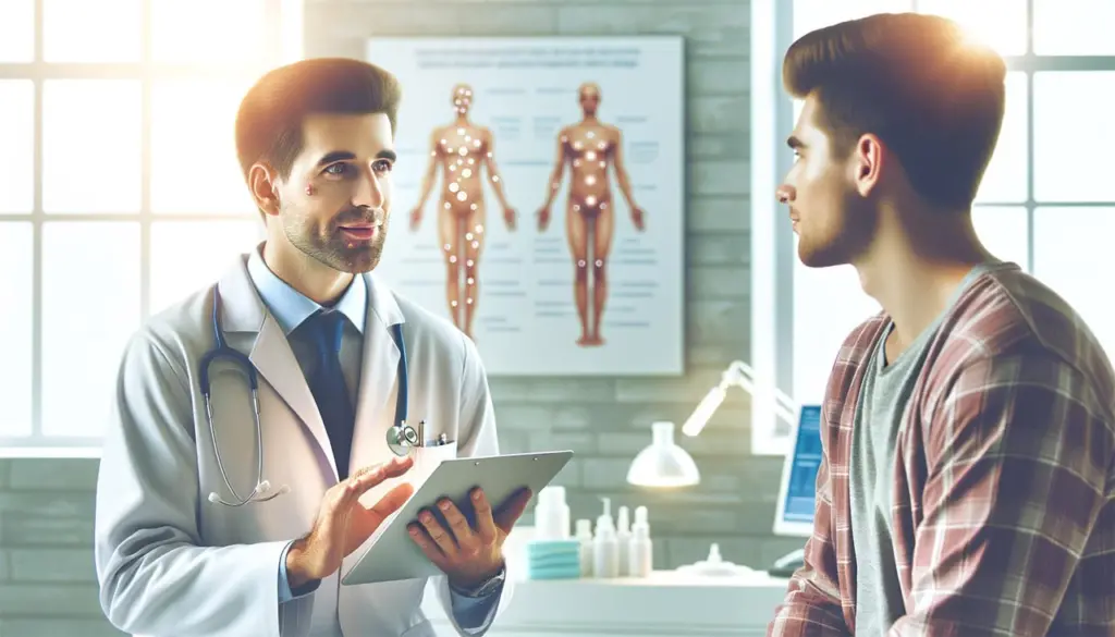 dermatologist consult to help reduce pimples