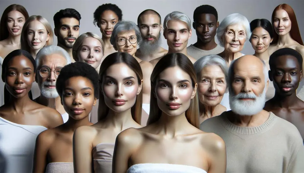 Personalised Skincare Aesthetics for different skin types
