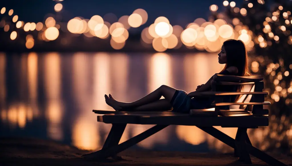 relaxing before night time skincare regimen
