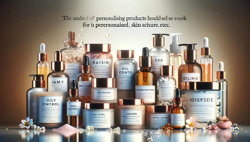 Personalised Skincare Aesthetics products